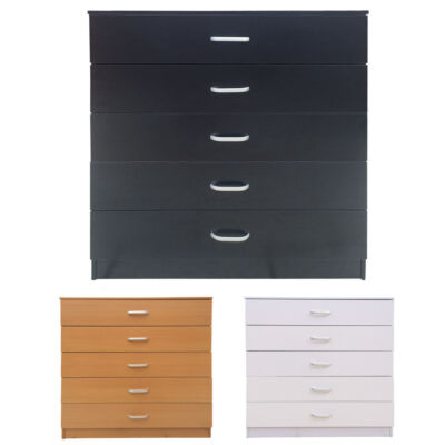 4/5 Chest Of Drawers Bedroom Living Room Furniture Spacious Fronts Modern Design