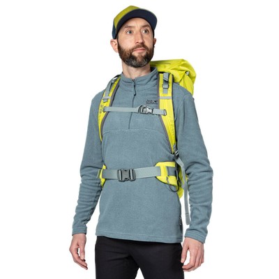 JACK WOLFSKIN JACK WOLFSKIN UNISEX MOUNTAINEER 32 BACKPACK YELLOW SPORTS OUTDOORS WATERPROOF