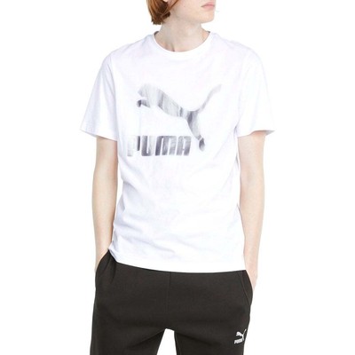 

Puma Classics Logo Футболка с круглым вырезом и короткими рукавами Мужские повседневные топы размера  53008, Белый, Puma Classics Logo Crew Neck Short Sleeve T-Shirt