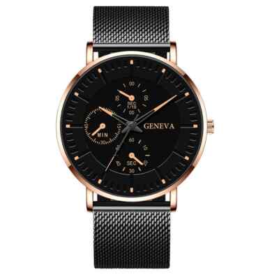 New Men Fashion Watch  Male  Watch Steel Sports casual Wristwatches Men's Watch