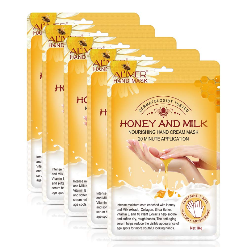 Hand Moisturizing Gloves Mask for Dry Skin, Nourishing Soften Hand Care Peel off