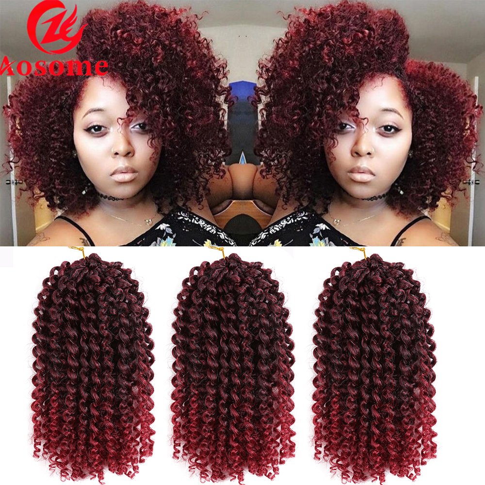 8 Mali Bob Crochet Braids Synthetic Twist Braiding Hair