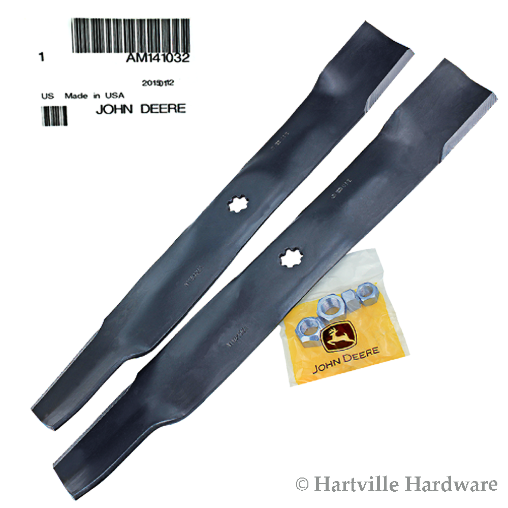 John Deere Original Equipment Side Discharge Mower Blade Kit AM141032