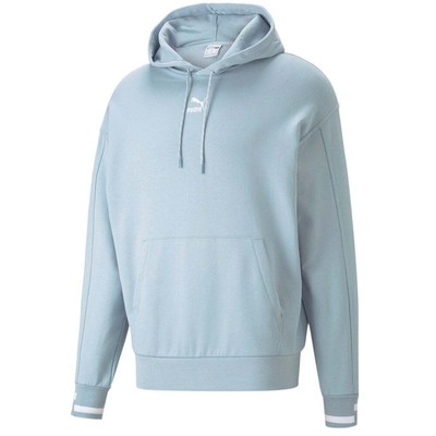 

Puma Glitch Pullover Hoodie Mens Size  Повседневная верхняя одежда 533117-61, Синий