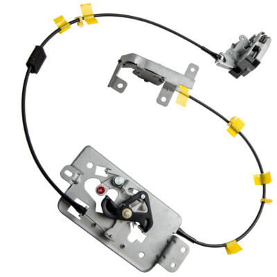 Rear Passenger RH Side Door Lock & Cable for Ford F-150 2004-2008 Extended Cab