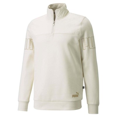 

Puma 848188-73 Mens Winterized Half-Zip Casual - White, Белый, Puma Winterized Half-Zip