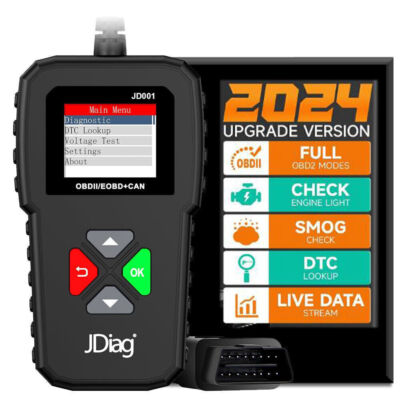 Automotive Car OBD2 Scanner OBD Code Reader Check Engine Fault Diagnostic Tool U