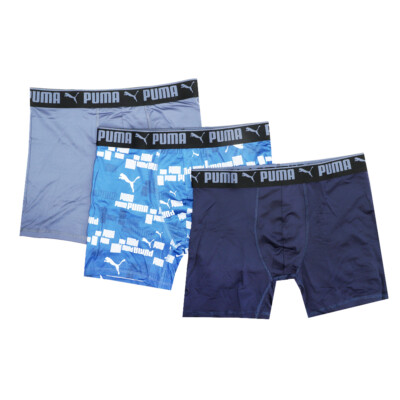 Puma 3Pack Mens Sportstyle Boxer Briefs Mens Size XL   85970603