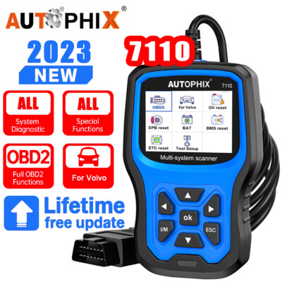 AUTOPHIX 7110 Bi-directional Car OBD2 Scanner All System Diagnostic ABS TPMS 