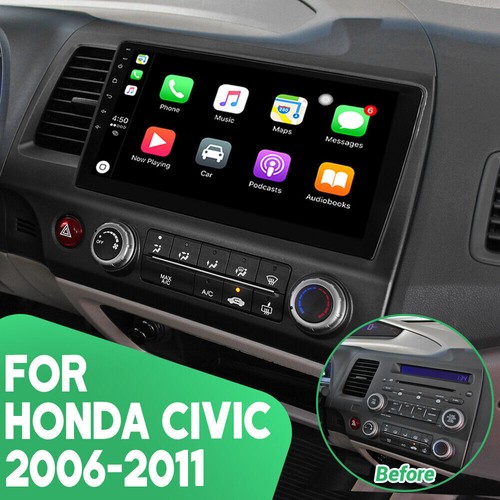 For Honda Civic 2006-2011 Apple Carplay Gps Nav Wifi
