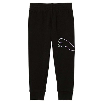 Брюки Puma Core Pack Fleece Joggers Youth Boys Black Casual Athletic Pants 858242-01