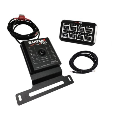 sPOD BantamX Universal HD Programmable 8-Circuit Control Panel For Jeep JL/JT