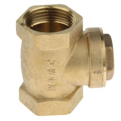 1'' Inch Brass Swing IPS Check Valve NPT Threaded Plumbing Fitting ~