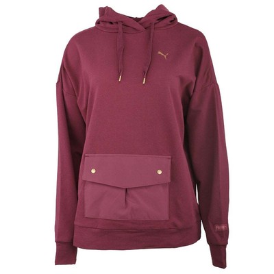 

Puma Fusion Hoodie Женская бордовая повседневная верхняя одежда 852089-22, Burgundy