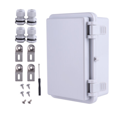 5.9 x 3.9 x 2.8 inch Junction Box IP65 Waterproof ABS Plastic Electrical Box