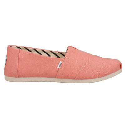 

Розовые женские повседневные туфли на плоской подошве TOMS Alpargata 10017742T, Розовый, TOMS Alpargata Slip On