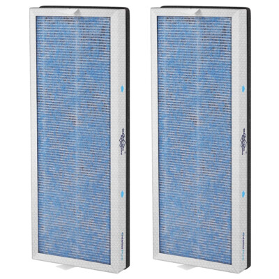 2 Pack H13 HEPA Air Purifier Filter Replacement For Membrane Solutions MS18 MS19