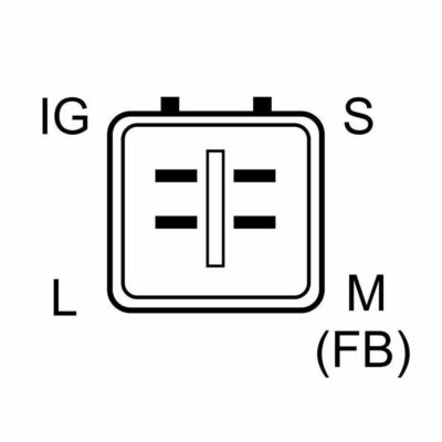 New Alternator For 2.4L Pontiac Vibe 2009 2010 & Scion xB 2008-2015