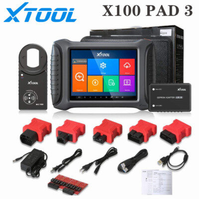 XTOOL X100 PAD3 KC100 Professional IMMO Programming EEPROM Adapter Code Reader 