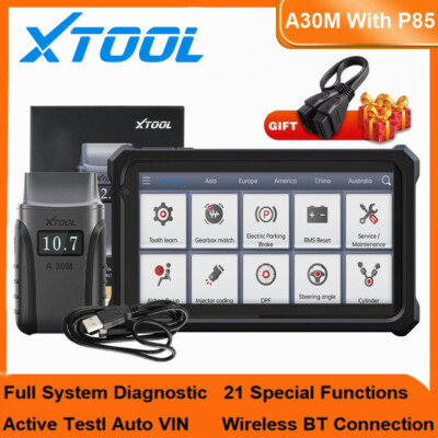 XTOOL A30M Wireless Car OBD2 Fault Code Reader Diagnostic Scanner Tool with P85