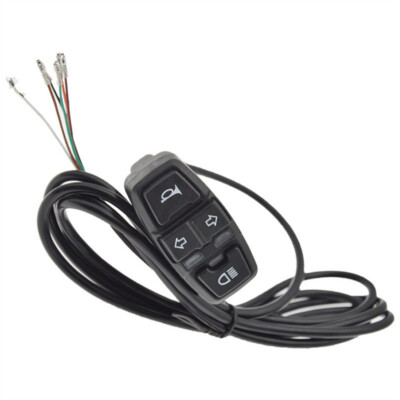 Handlebar ON/OFF Switch Button For Motorcycle HeadLight Horn Turn Signal Light
