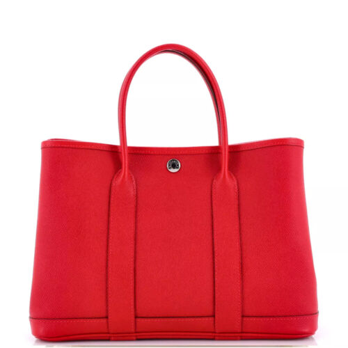 Hermes Garden Party 36 Bag Negonda & Palladium Noir Hermes Garden Party 36 Bag Negonda & Palladium Noir