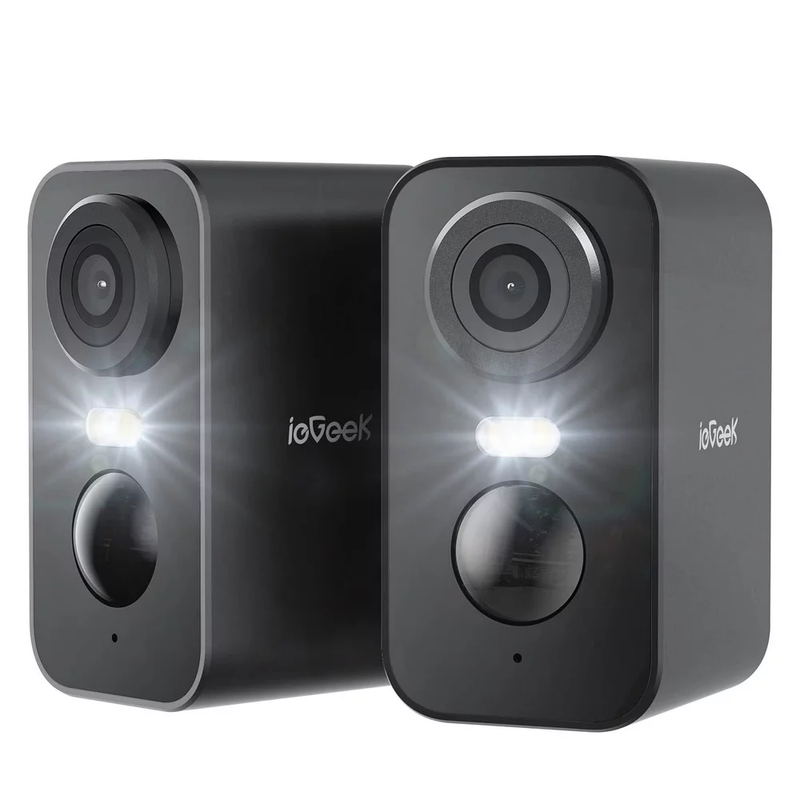 Wireless Security Camera, for Home Security System, Outdoor, Spotlight, 2K, Rech