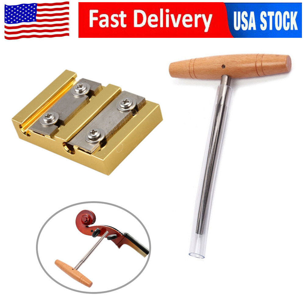 Hole Reamer Steel Blade Luthier Making Tool Usa