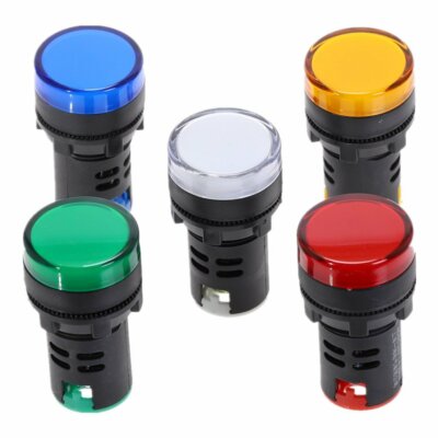 Signal Lamp 22mm Thread LED for Electronic Indicator Signal Light  AD16-22
