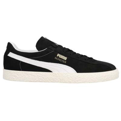 

Мужские черные кроссовки Puma Muenster Classic Lace Up Повседневная обувь 383406-02, Черный, Puma Muenster Classic Lace Up