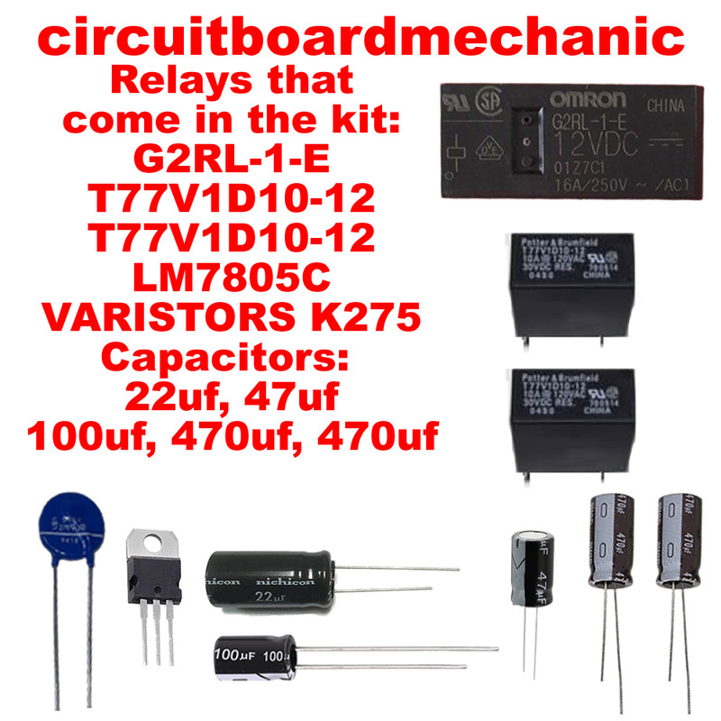Repair Kit 154757001 154757002 Frigidaire Dishwasher Control Board Repair Kit