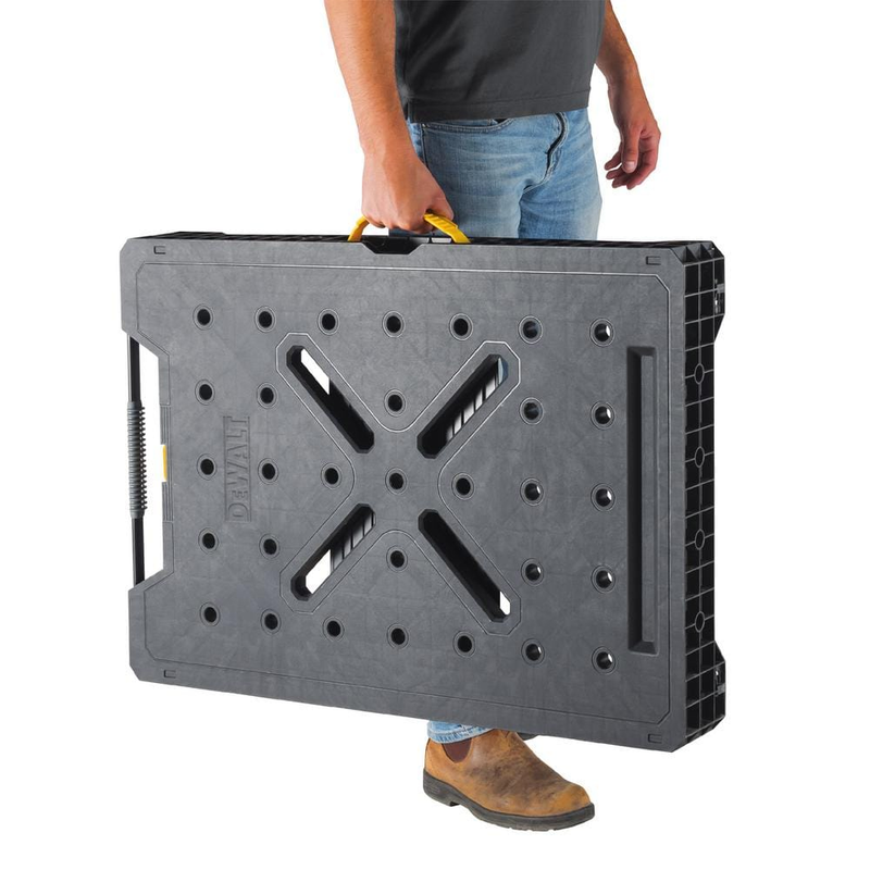 Durable Multi-Purpose  Folding Portable Workbench 33 In. Lightweight Work Space