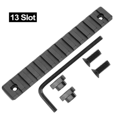 Aluminum Rail Section Picatinny Weaver Rail Section 3/5/7/9/11/13 Slots