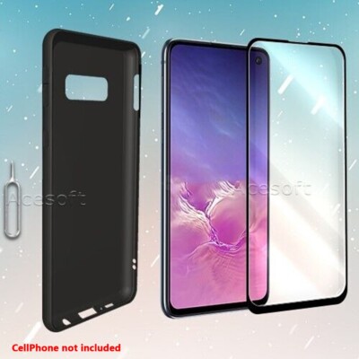 Ultra-Thin Screen Protector Film and Case for Samsung Galaxy S10e SM-G970U New