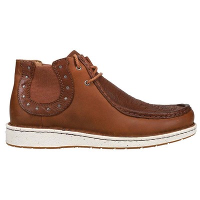 

Justin Boots Goodluck Moccasin Booties Womens Brown Casual Boots JL260, Коричневый, Justin Boots Goodluck Moccasin Booties