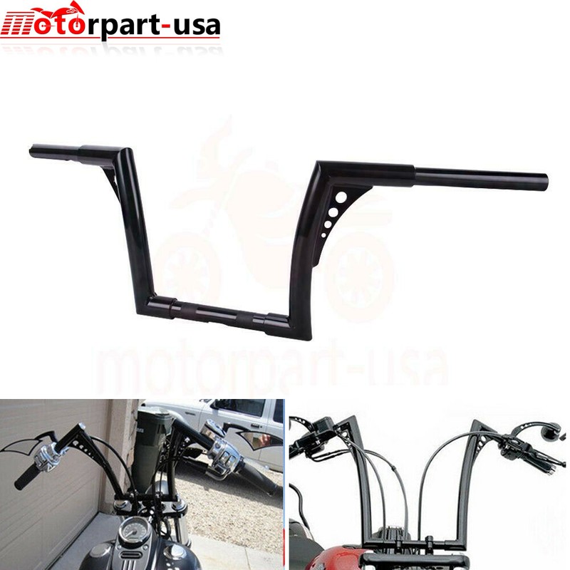 1-1/4 Fat 12 Rise Ape Hangers Handlebar Fit For Harley