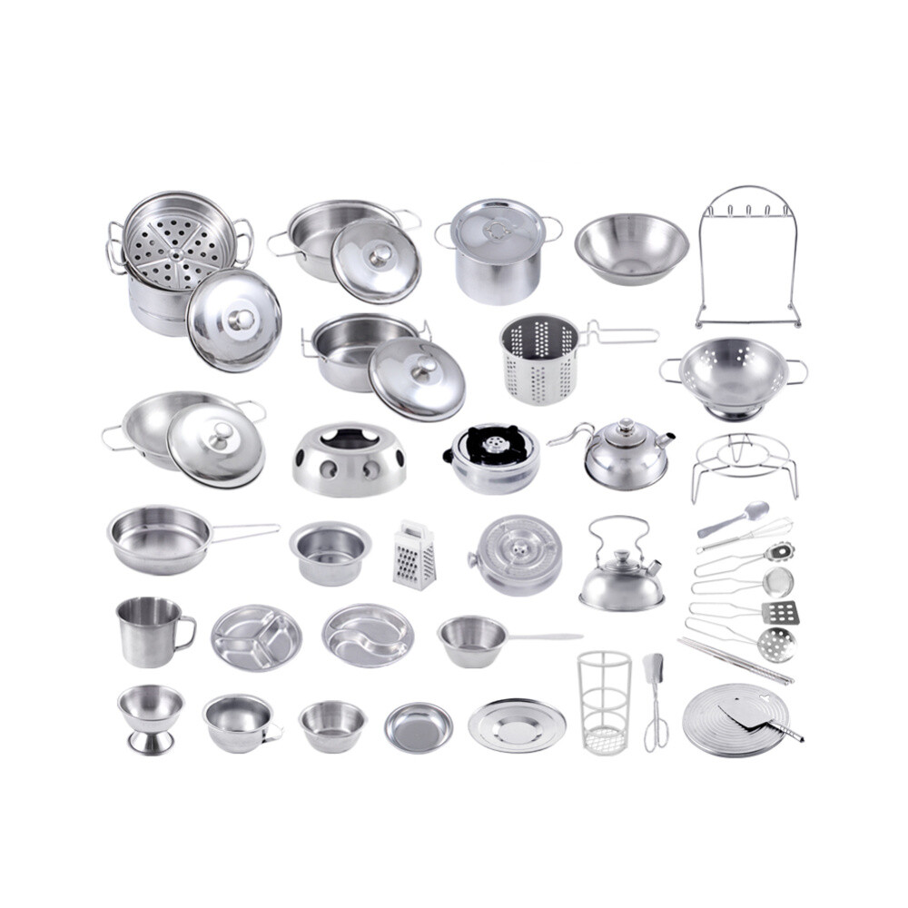 silver kitchen set toys