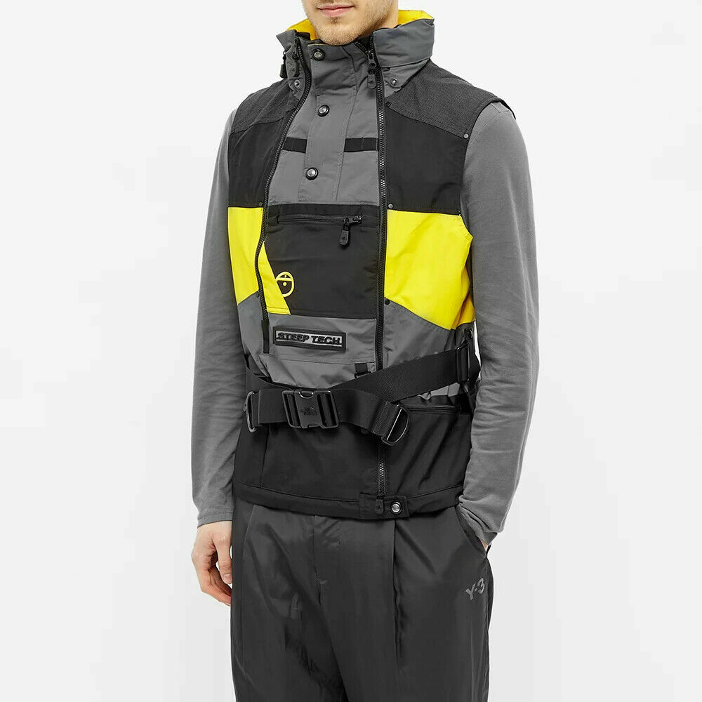 Men's The North Face Yellow Black Steep Tech Apogee Vest