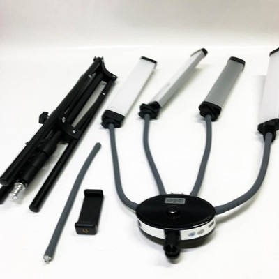 Yidoblo FX-800ii Faltbares 50W 3200K-5500K LED-Videostudio Vierarmiges Füllringl