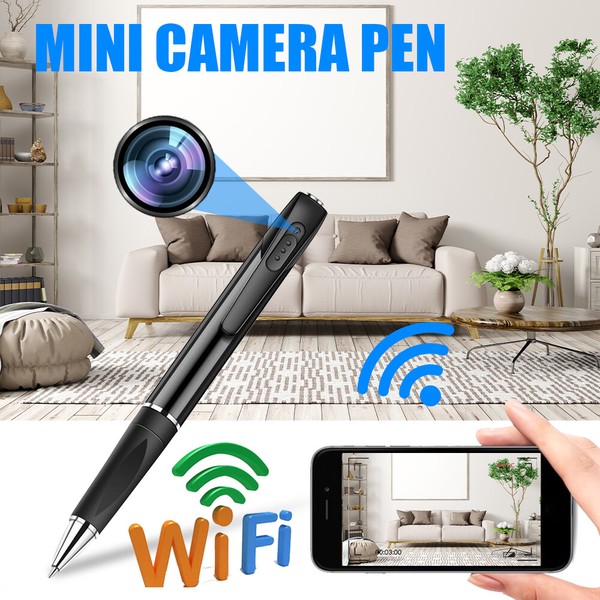 1080P HD WiFi Pocket Pen Camera Hidden Cam Mini Video Recorder DVR Security USB - Image 4