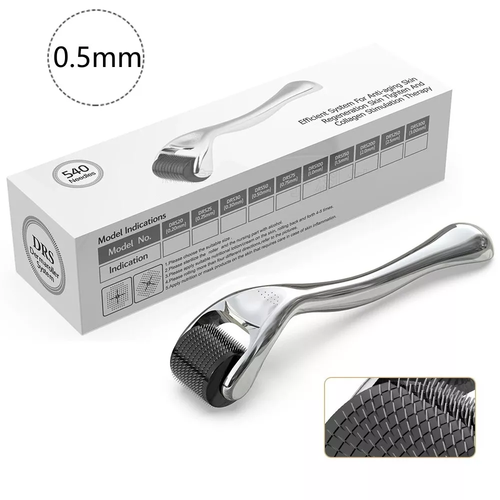 Beard and Hair Growth Derma Roller 0.5mm Titanium Derma Roller USA Fast Shipping