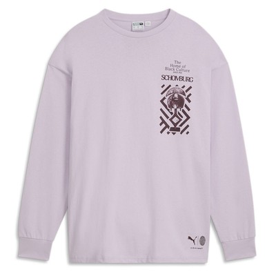 Футболка с круглым вырезом и длинным рукавом Puma We Are Legends с графическим рисунком X Schomburg Mens Size