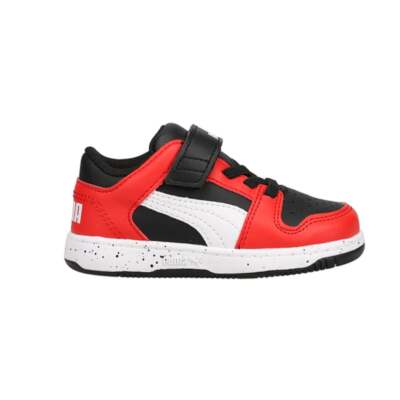 

Puma Rebound Layup Lo Speckle V Черные кроссовки для мальчиков Повседневная обувь 390440, Черный, Puma Rebound Layup Lo Speckle V Toddler
