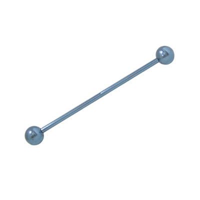 14G Solid Titanium Nipple Ring Industrial Piercing Barbells Sold Each 6 colors