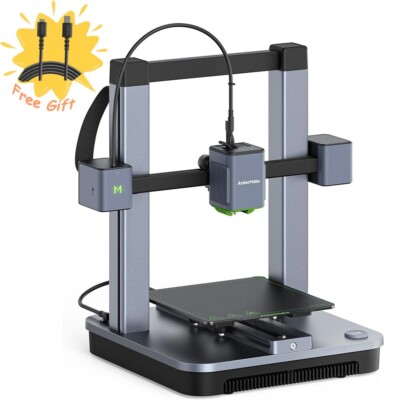 AnkerMake M5C 3D Printer 500mm/s High-Speed Print 220×220×250mm 7×7Auto-Leveling