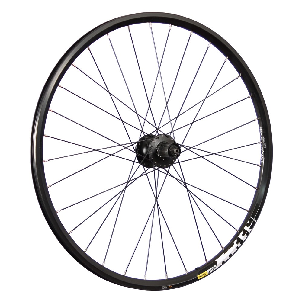 Laufrad 26 Zoll Hinterrad Mavic XM119 Shimano Cues FH-QB400 6 Loch Disc schwarz