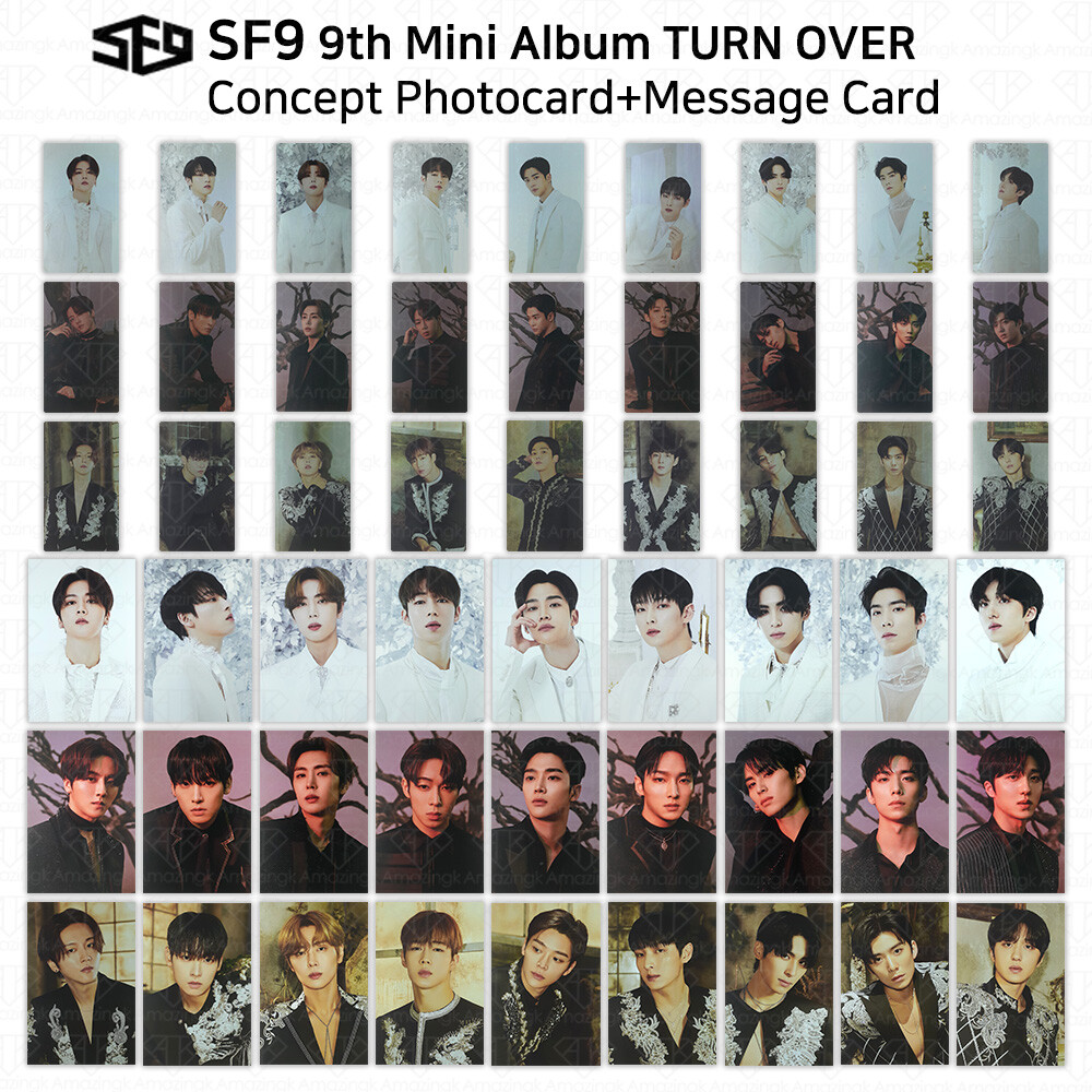 SF9 テヤン TURN OVER トレカ EVERLINE SF9 テヤン TURN OVER トレカ EVERLINE