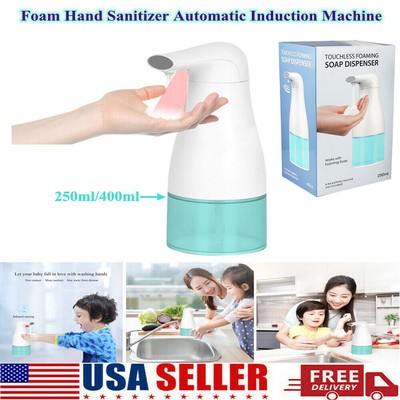 Automatic Foam Soap Sanitizer Touchless Dispenser IR Sensor Washer 250ml/400ml