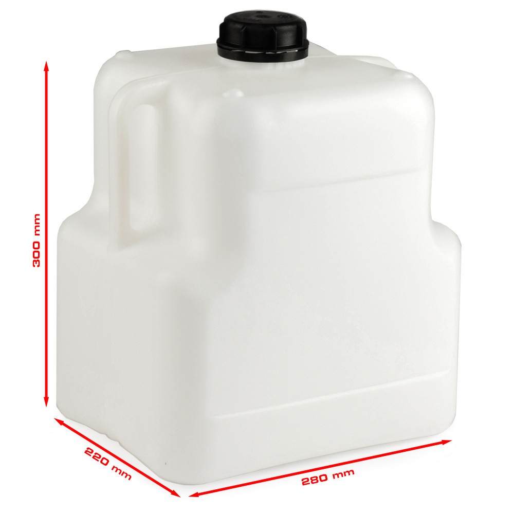 Kanister 15L mit Deckel, stapelbar, Benzinkanister Wasserkanister Kunststoff
