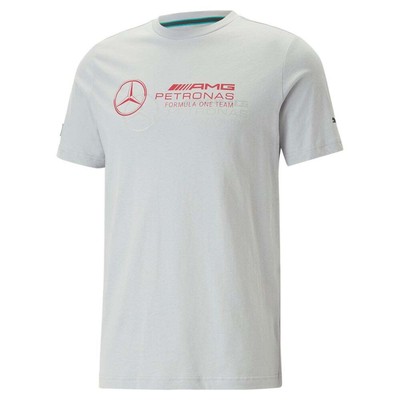 

Женские серые повседневные топы Puma Mapf1 Logo с круглым вырезом и короткими рукавами 53848202, Grey
